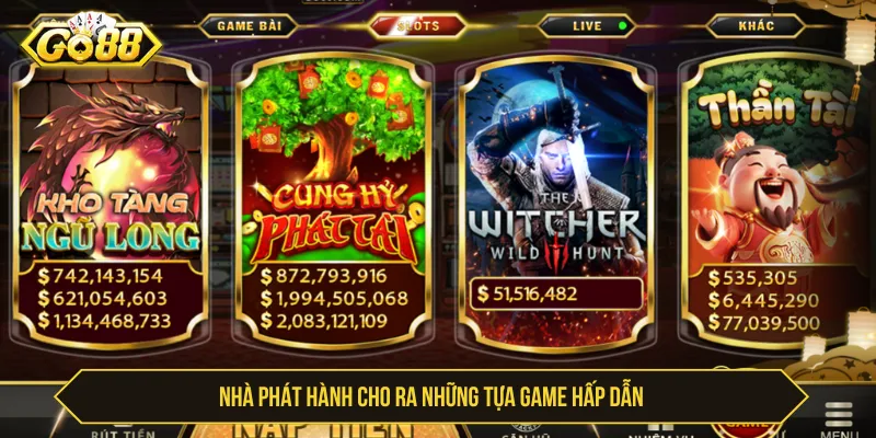 GO88 Nổ Hũ - Slot Game, Cách Chơi Và Lưu Ý Cần Biết Các trò chơi nổ hũ GO88 có nhiều chủ đề khác nhau