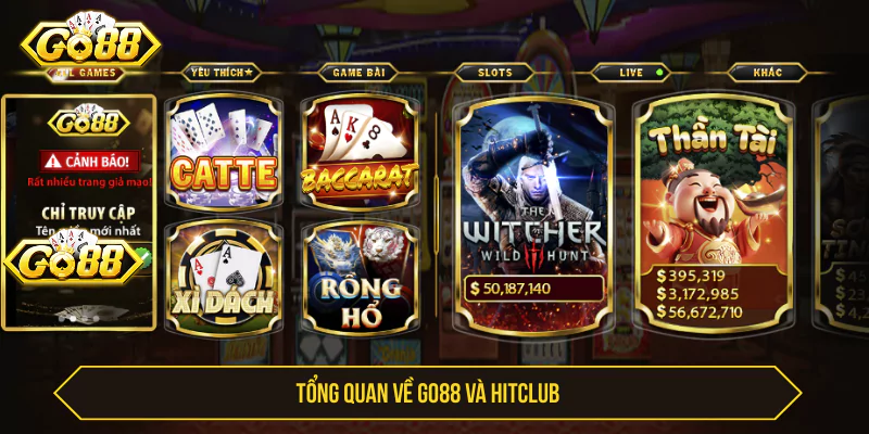 So Sánh GO88 Với Hitclub - Khác Biệt Về Game Và Ưu Đãi Tổng quan về GO88 và Hitclub