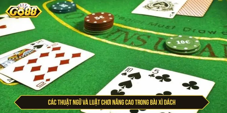 Cách Chơi Xì Dách GO88 - Luật Bài Và Kinh Nghiệm Các thuật ngữ và luật chơi nâng cao trong bài xì dách