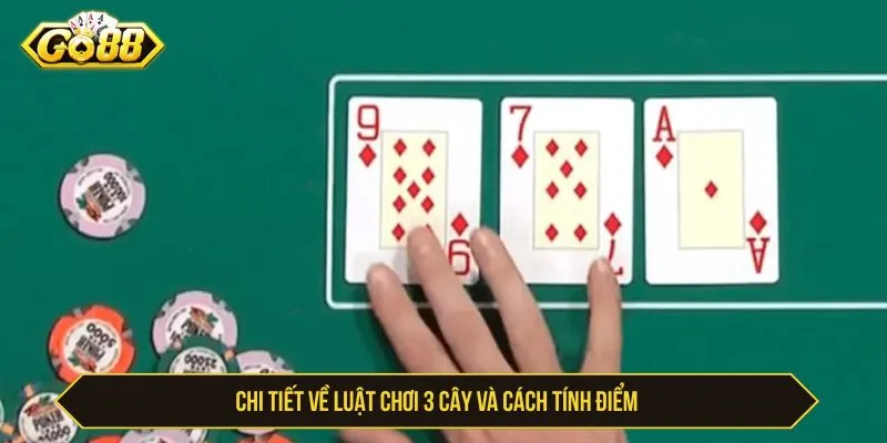 Luật Chơi 3 Cây GO88 - Cách Tính Điểm Và Kinh Nghiệm Chi tiết về luật chơi 3 cây và cách tính điểm