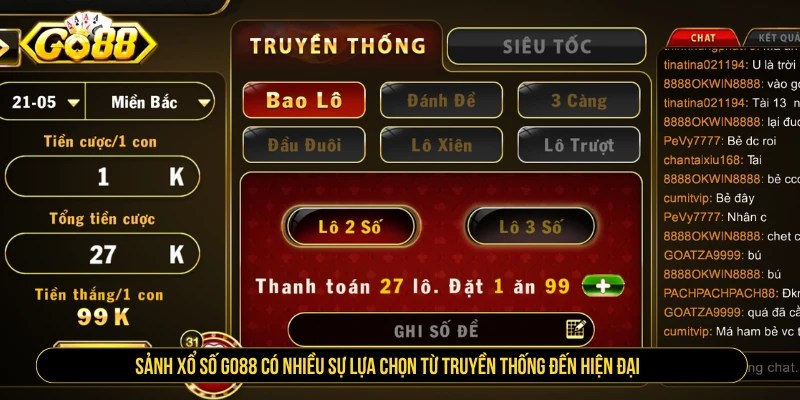 GO88 - Cổng Game Go88 Chính Thức, Link Tải Mới Nhất Sảnh xổ số GO88